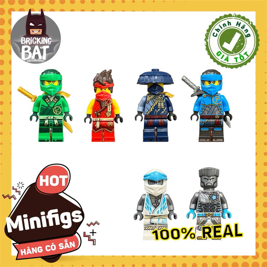 [Bricking Bat] LE.GO Minifigs - Ninjago Dragons Rising P2