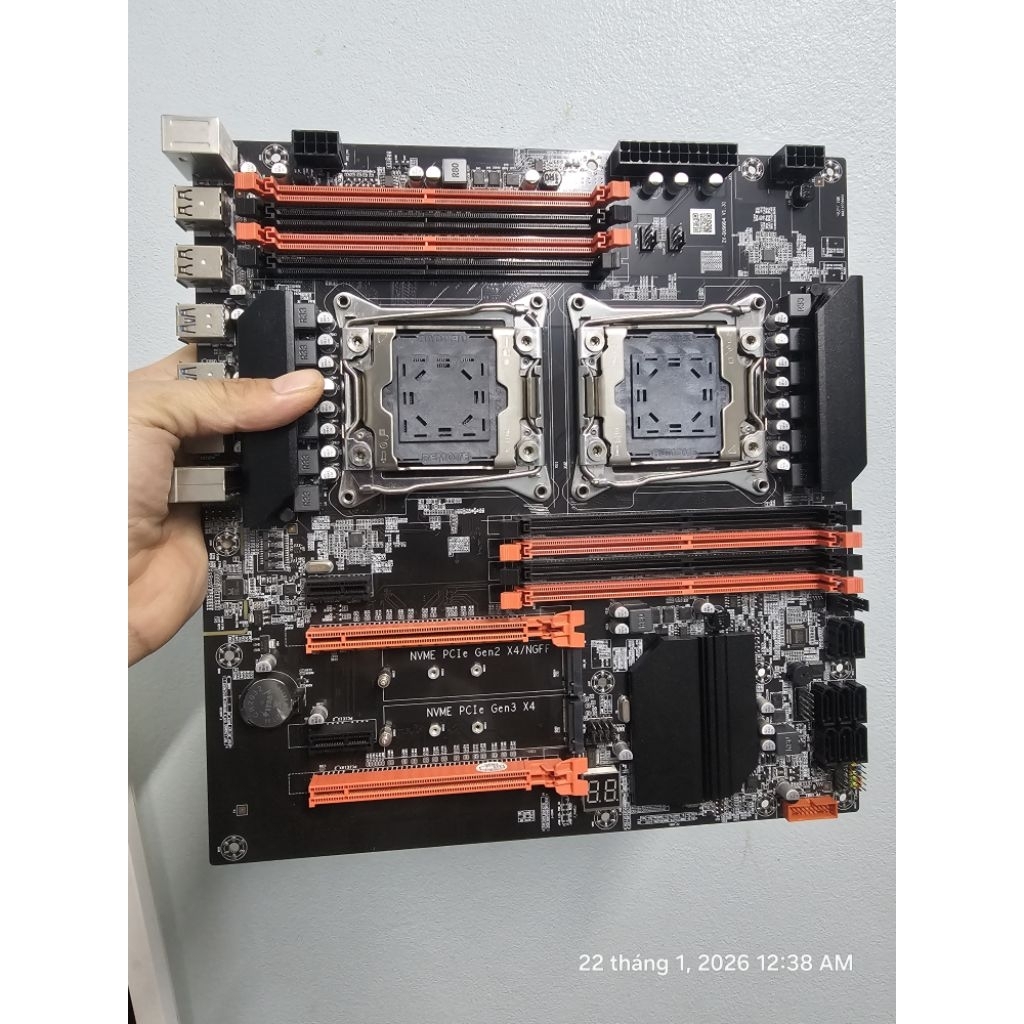 MAIN DUAL X99 OEM D4 HÀNG CŨ ĐẸP 2ND