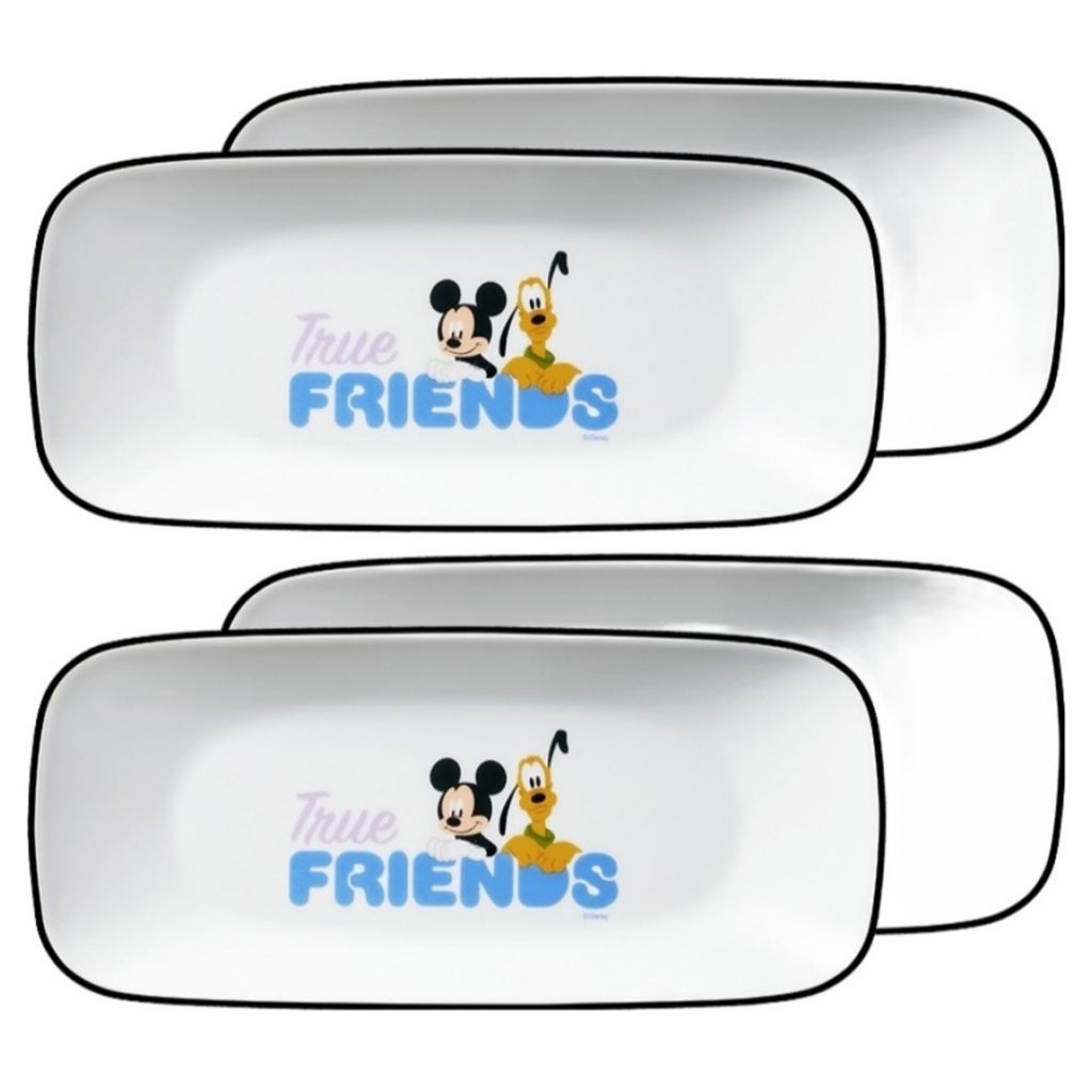 sét 4 đĩa cá Corelle USA True Friend