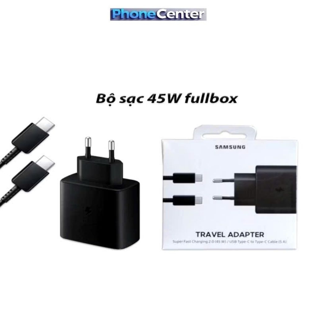 Sạc 45W Samsung EP-T4511 - Bộ Adapter sạc kèm cáp Type C