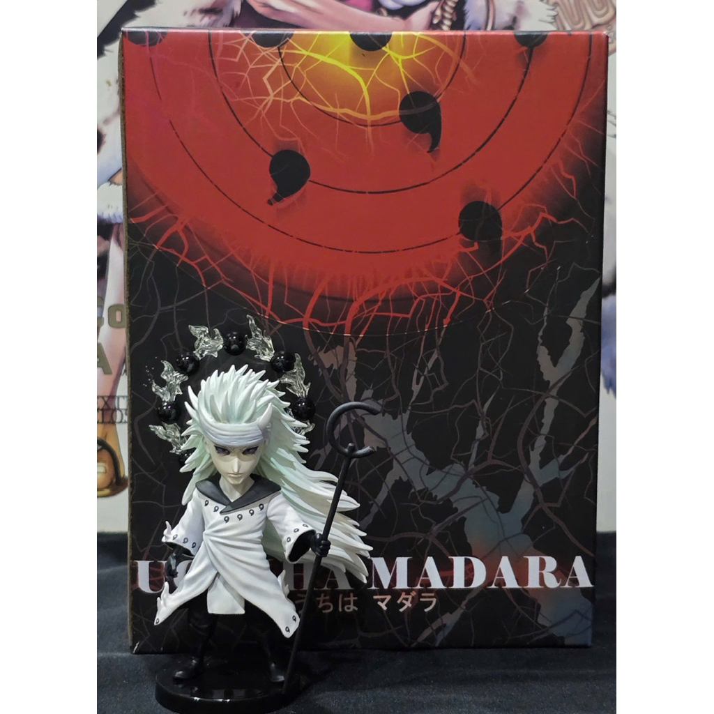 Mô hình Resin WCF chính hãng League Studio Naruto Shippuden Uchiha Madara Lục Đạo