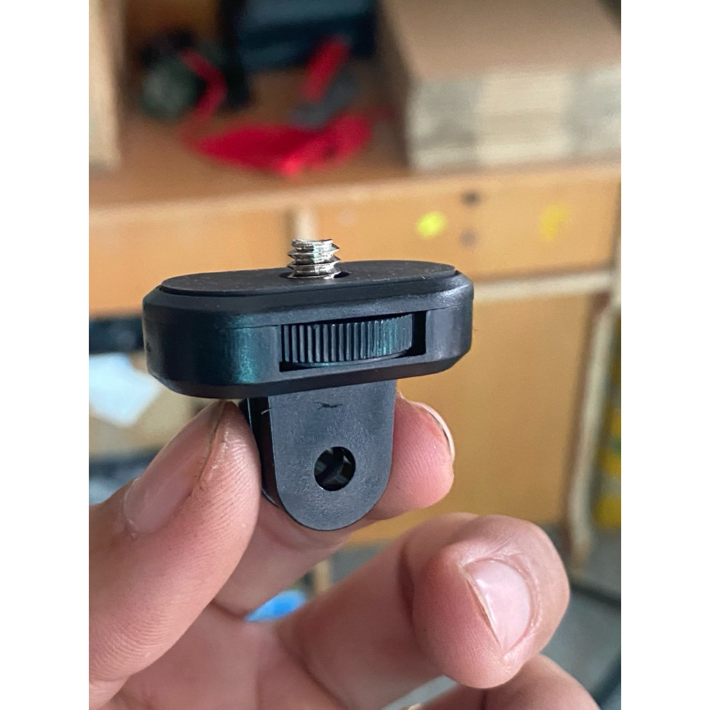 Đầu Chuyển Xoay 360° cho gopro intar360 xóa phông  với  cam 360