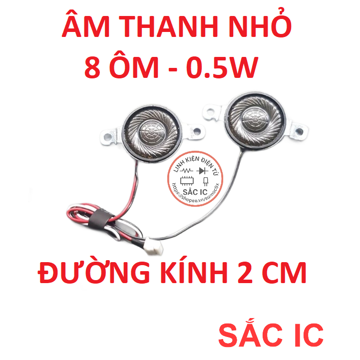 [Âm thanh nhỏ] Loa chế cho laptop - có chấu cắm