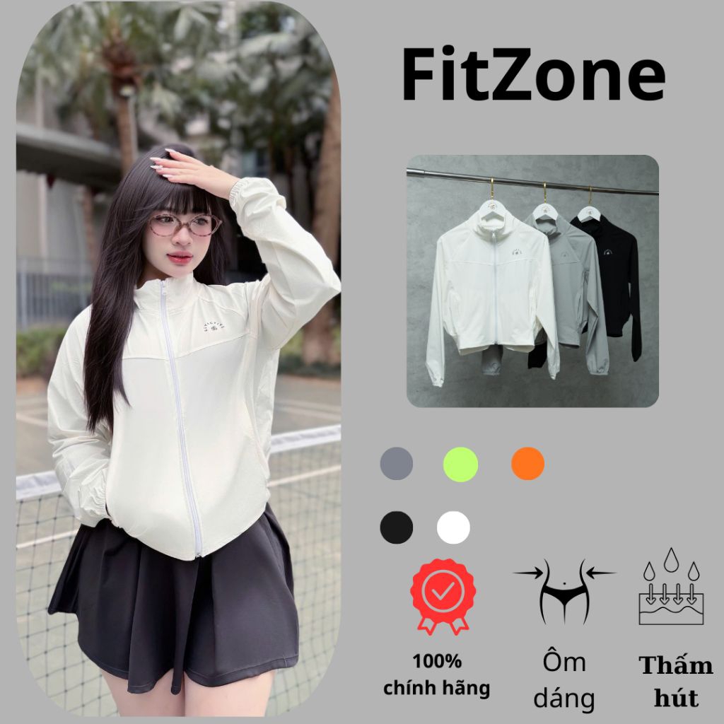 Áo khoác SEY Anti Jacket chống nắng, chống nước, chống tia UV 50+ [FitZone]