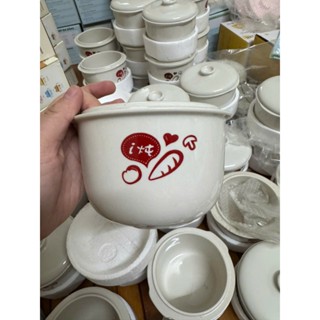 Thố sứ 0.8l nồi nấu cháo chậm bear SUBE001,Phụ kiện thay thế nồi nấu cháo chậm Bear 0.8l chính hãng -BÚN KIDS