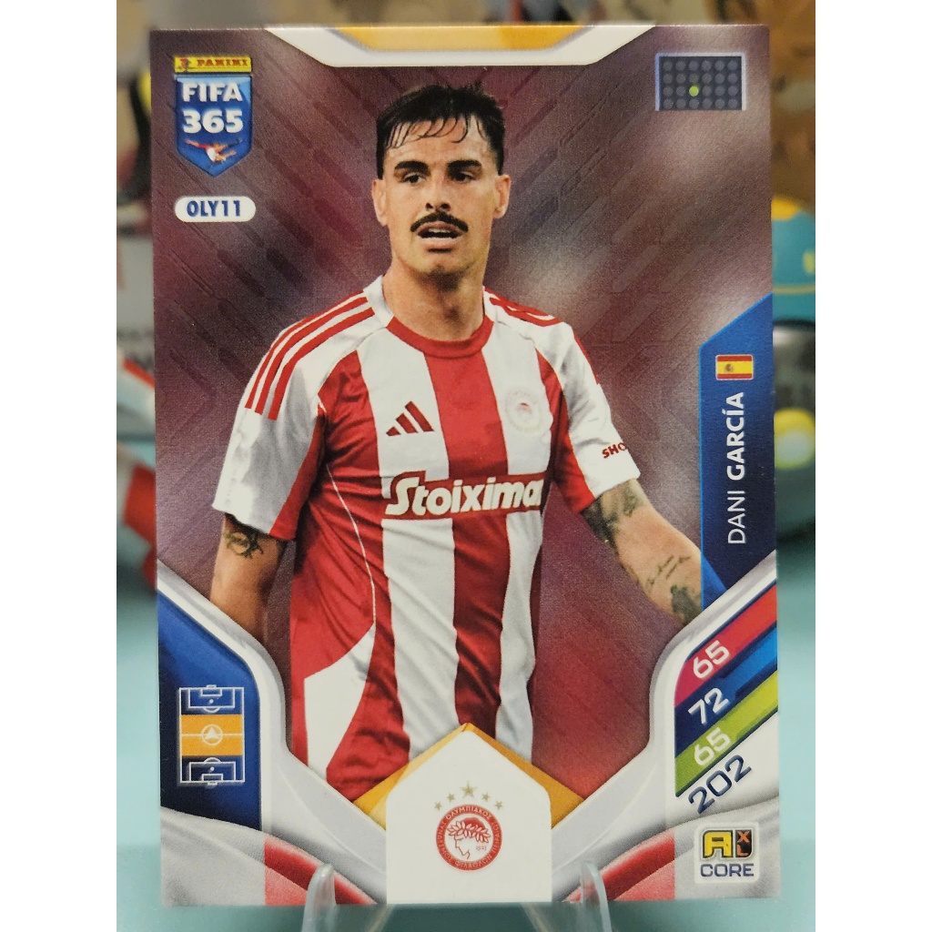 Thẻ Dani Garcia Panini Fifa 365 2025/2026 (Olympiacos) (25/26) (Bóng Đá)