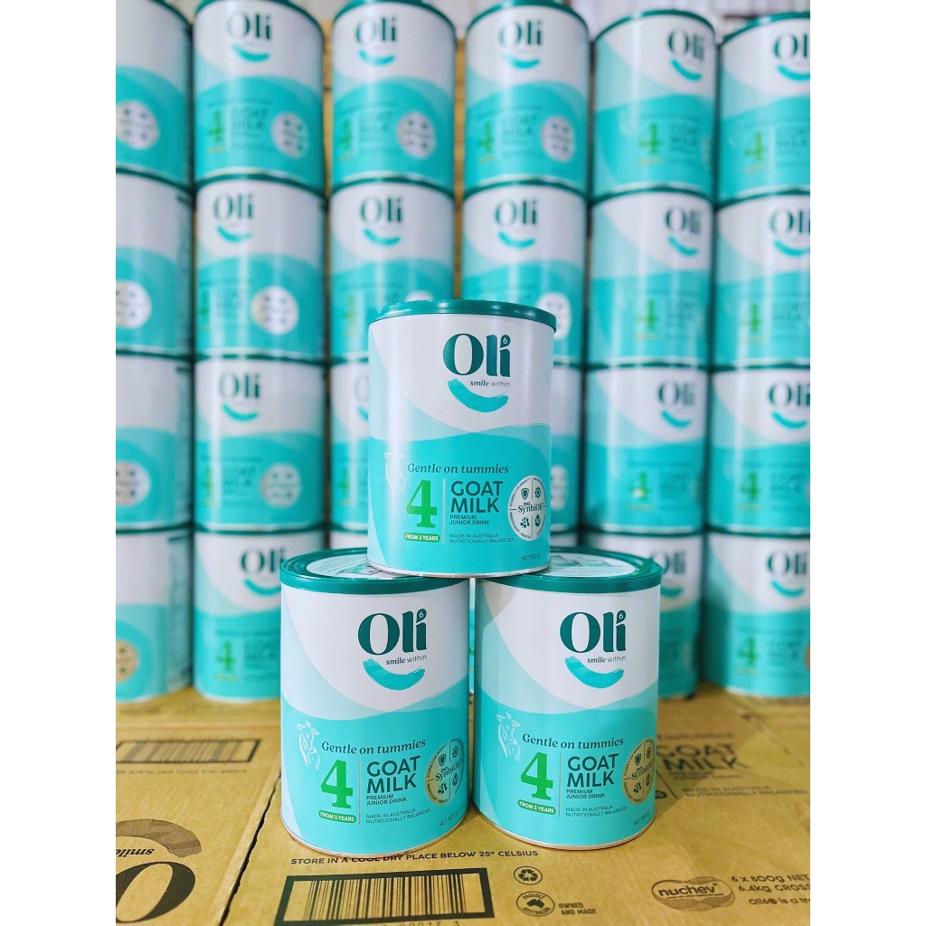 Sữa Dê Công Thức Nguyên Kem Đạm A2 Oli6/ Bổ Sung BB536 Êm Bụng Dễ Tiêu Hóa/Tem phụ