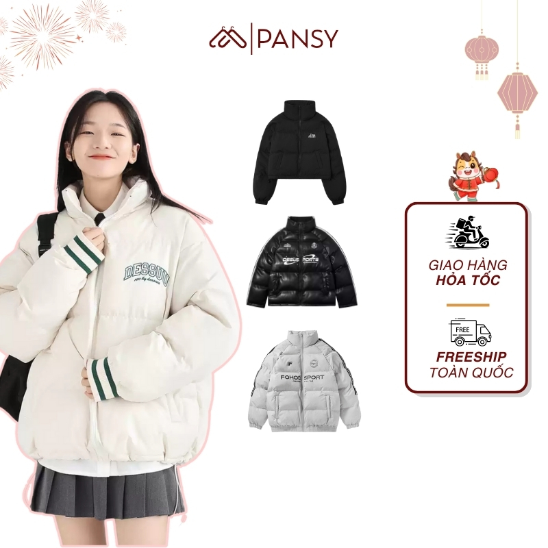 [SẴN - DEAL SỐC] Áo phao Dessuu mùa đông ấm áp - Pansy