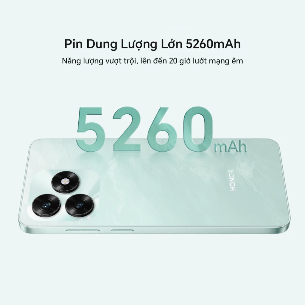 Điện Thoại Di Động Honor X5c Plus Chính hãng | Pin 5260mAh | Media Tek Helio G81 | Màn hình 6.74 inch | NFC | BigBuy360 - bigbuy360.vn