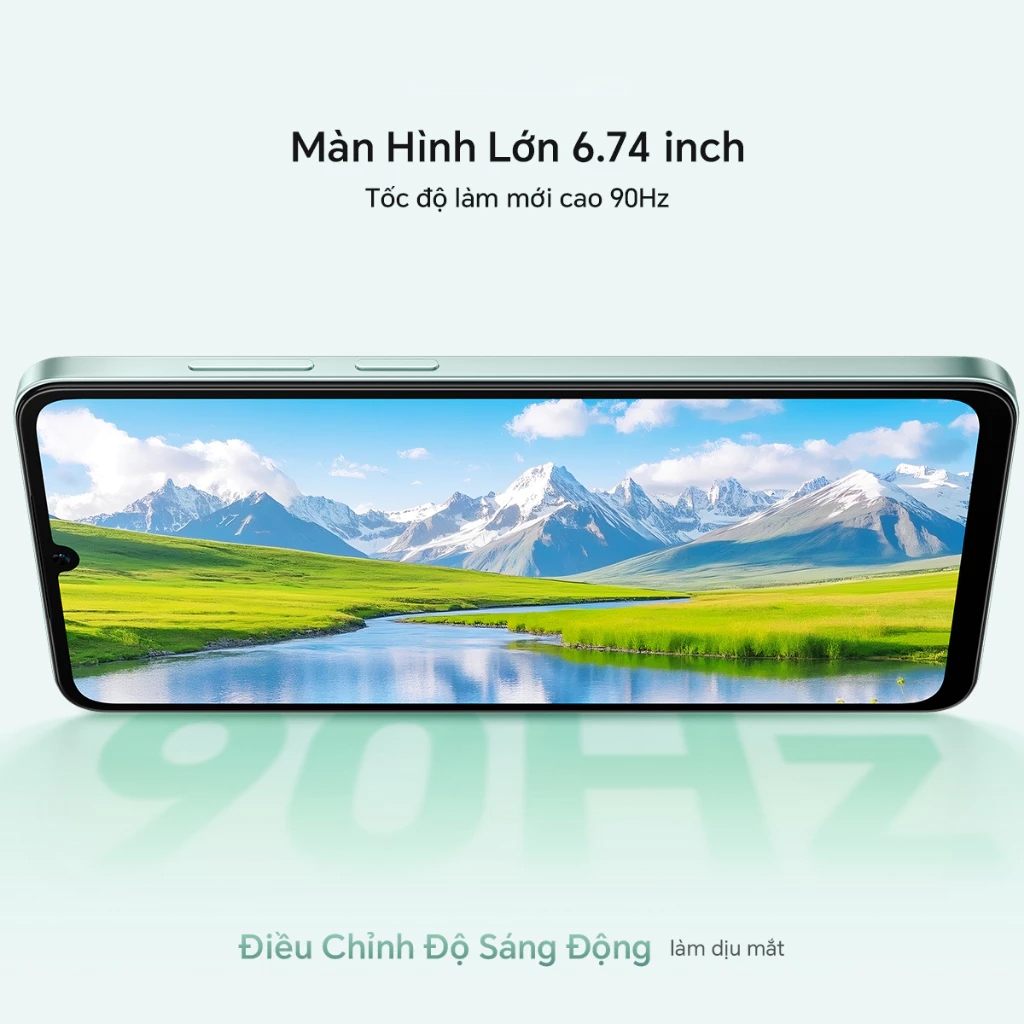 Điện Thoại Di Động Honor X5c Plus Chính hãng | Pin 5260mAh | Media Tek Helio G81 | Màn hình 6.74 inch | NFC | BigBuy360 - bigbuy360.vn