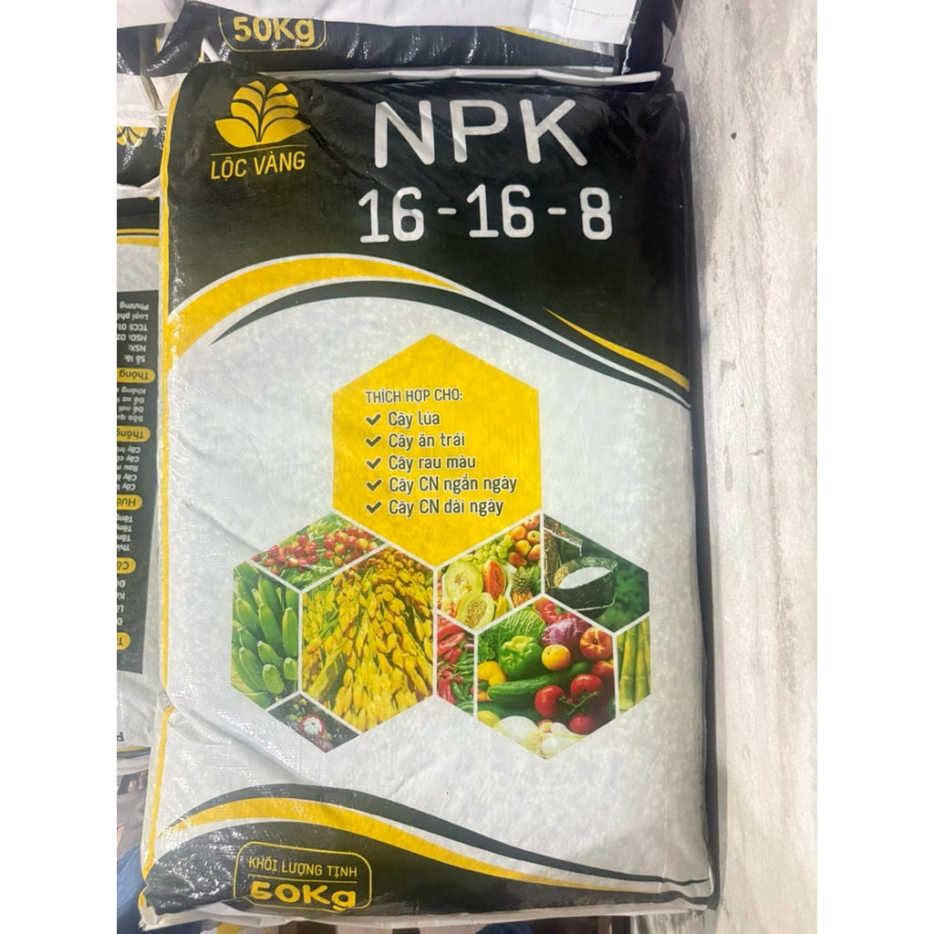 NPK 16-16-8. Gói 1kg