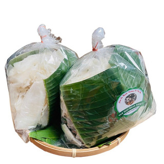 COMBO 0.5kg Rìa dẻo phơi sương + 200g muối tôm hành phi