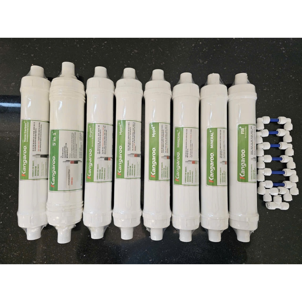 [COMBO] 8 Lõi Lọc chức năng KANGAROO - Hàng chính hãng - Dùng thay cho model KG12HA