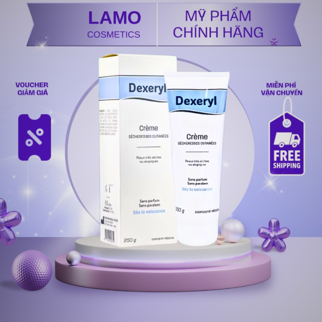 Kem nẻ Dexeryl creme Pháp cho bé 250ml