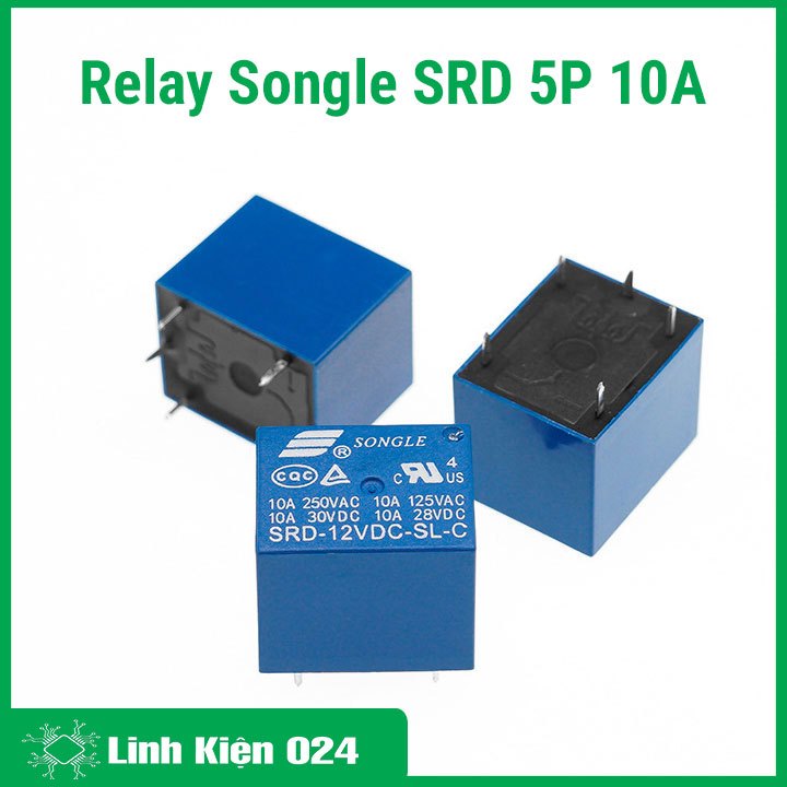 Relay Songle SRD 5P 10A - 1 chiếc