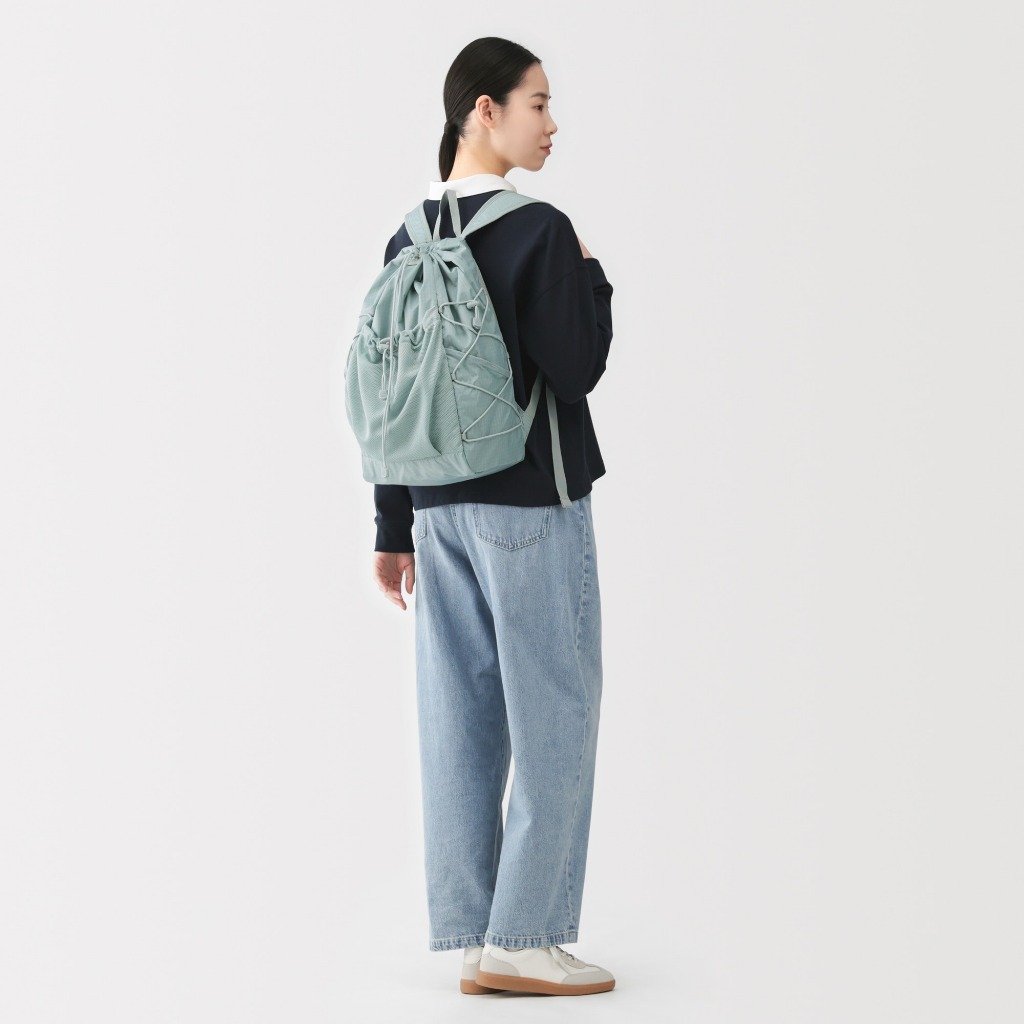 [26SS] MUJI Balo Chống Thấm Nước Vải Ripstop
