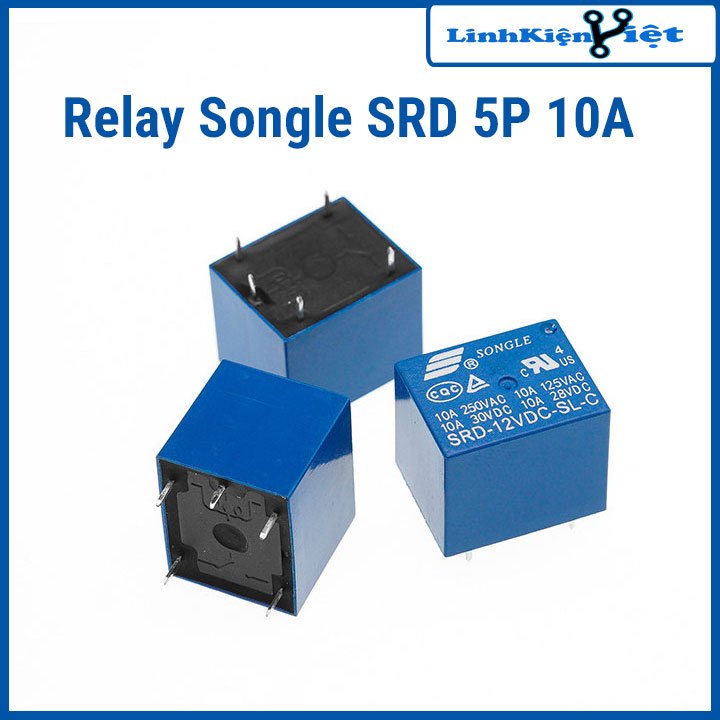 Relay Songle SRD 5P 10A - 1 chiếc
