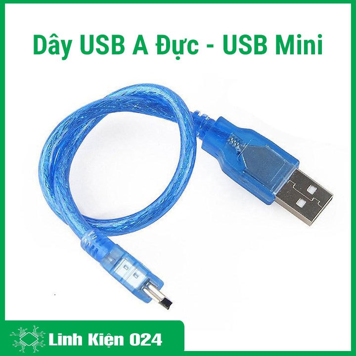 Dây USB A Đực - USB Mini