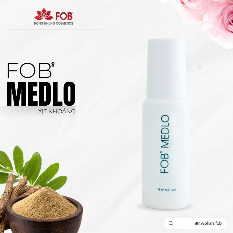 Xịt khoáng cấp ẩm làm dịu da FOB MEDLO