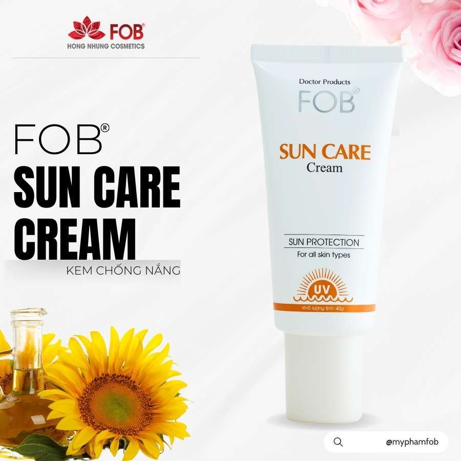 Kem chống nắng giữ ẩm FOB SUNCARE