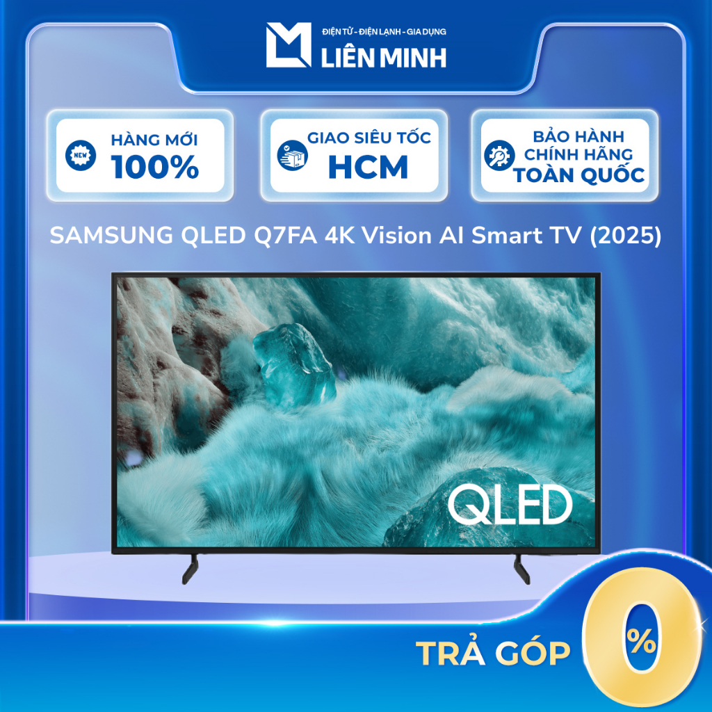 Smart Tivi SAMSUNG QLED 4K (2025) QA43Q7FA | QA50Q7FA | QA55Q7FA  | QA65Q7FA | QA75Q7FA | QA85Q7FA [SHIP 0Đ HCM]