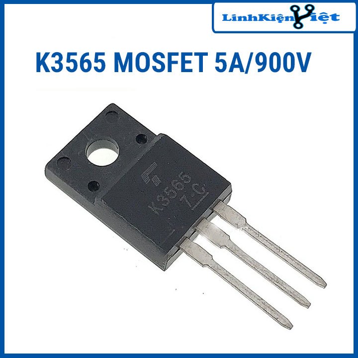 Sản Phẩm K3565 MOSFET 5A/900V N-CH