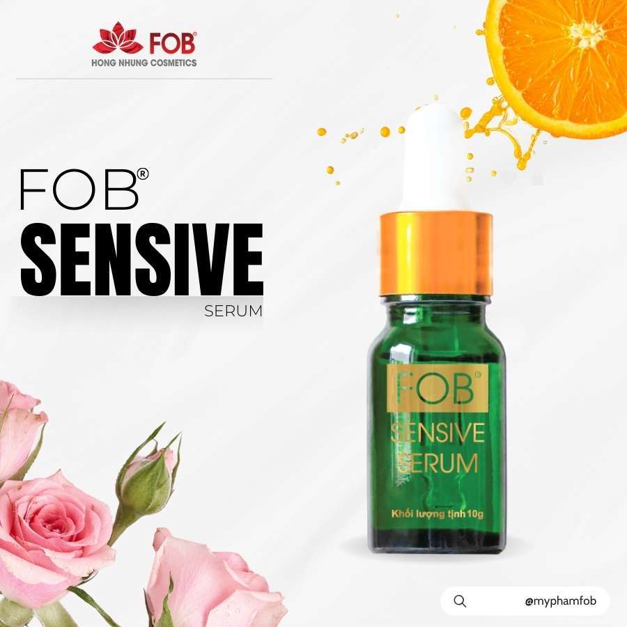 Serum giữ ẩm và phục hồi FOB SENSIVE SERUM