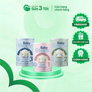 Sữa Dê Baby Steps Newzealand - Số 1( 0-6 Tháng)- Số 2( 6-12 Tháng)- Số 3( 12-36 Tháng)- Lon 900G