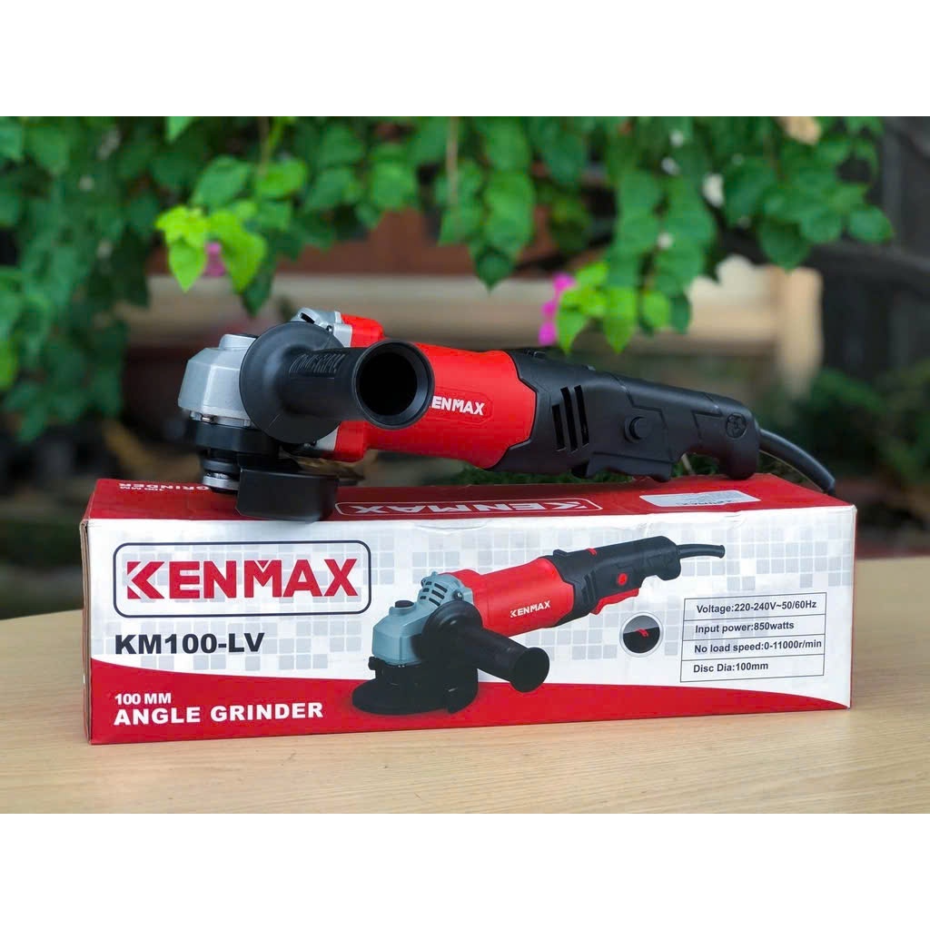 100mm Máy mài góc dùng điện công tắc bóp Kenmax 850W KM100-LV