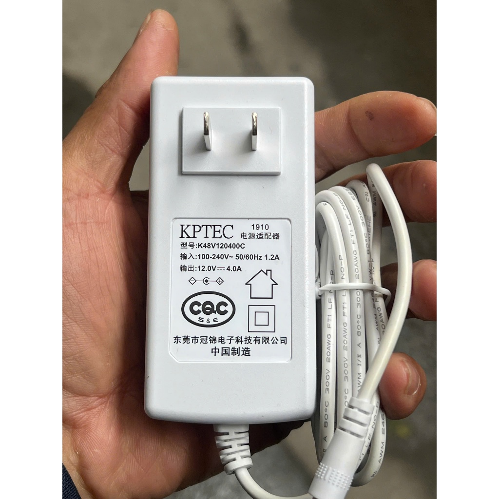 Cục nguồn đầu ghi camera 12v 4A xịn chính hãng