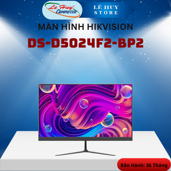 Màn Hình Hikvision DS-D5024F2-BP2 | 23.8 inch, Full HD, IPS, 100Hz, 5ms - Hàng Chính Hãng