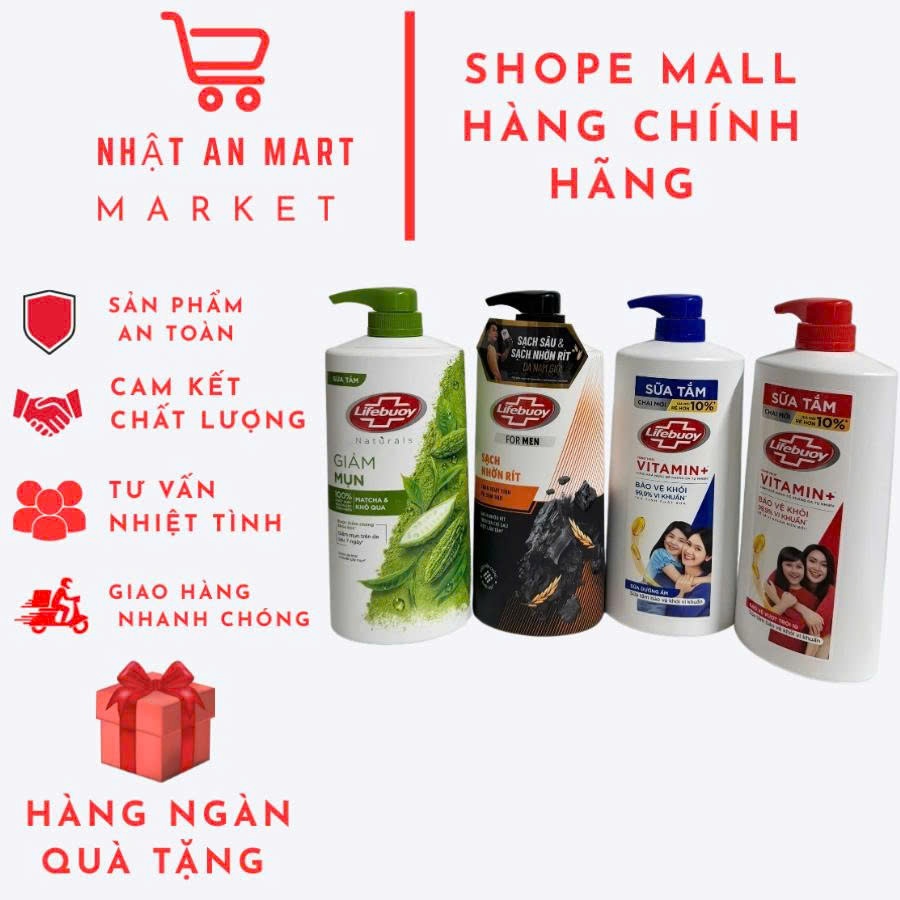SỮA TẮM LIFEBUOY CHAI 800ML