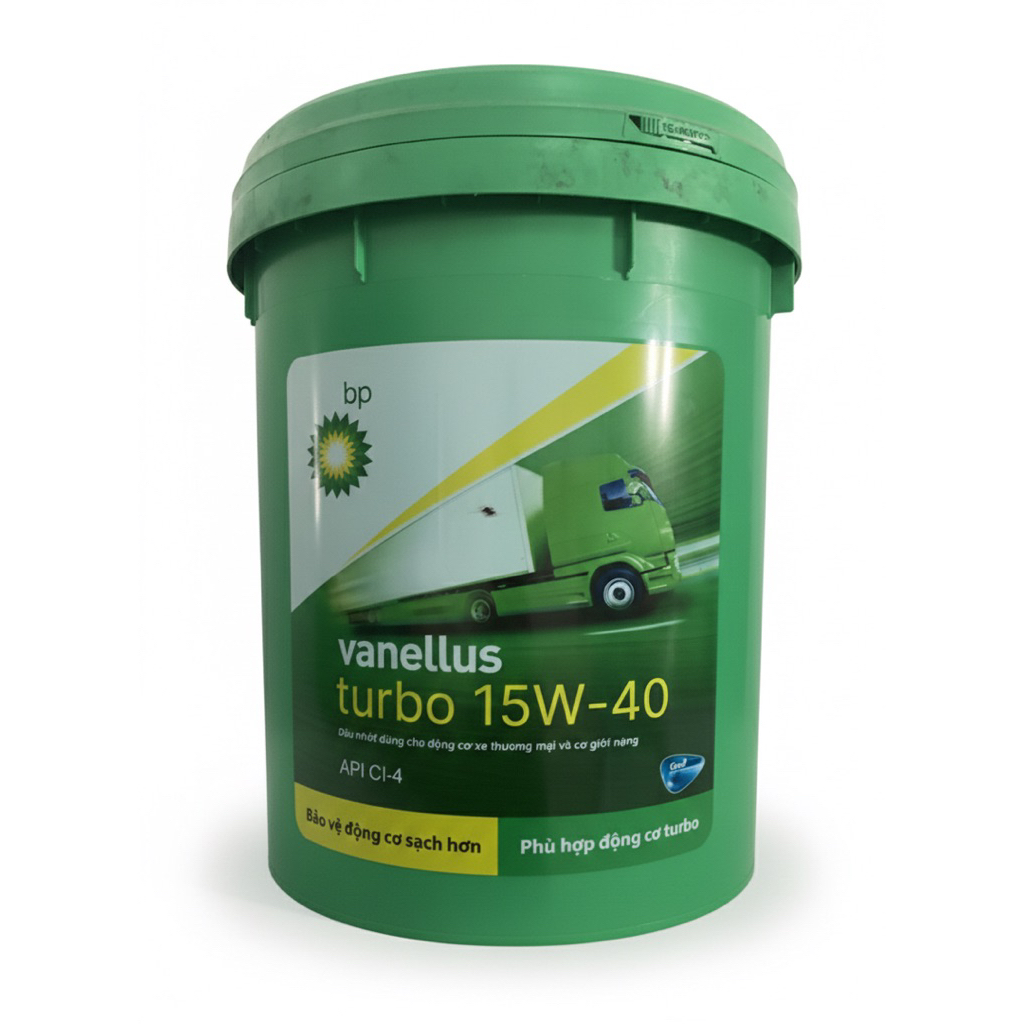 Dầu Nhớt Bp Vanellus Ci4 15w40 & 20w50 xô 18lít