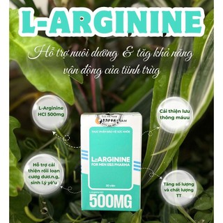 Viên Uống L-Arginine For Men E&S PHARMA | Hỗ Trợ Bổ Sung Aginine Cho Cơ Thể