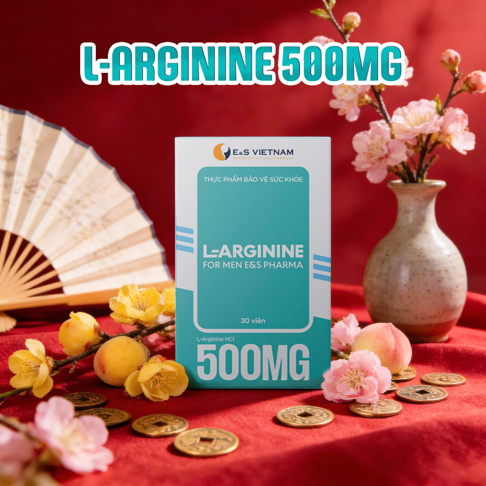 Viên Uống L-Arginine For Men E&S PHARMA | Hỗ Trợ Bổ Sung Aginine Cho Cơ Thể
