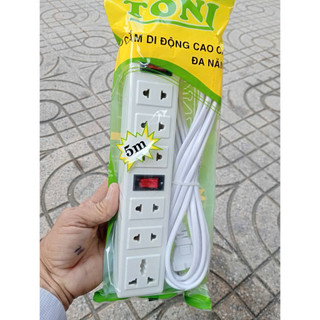 Ổ cắm điện TONI 2 công tắc 5m