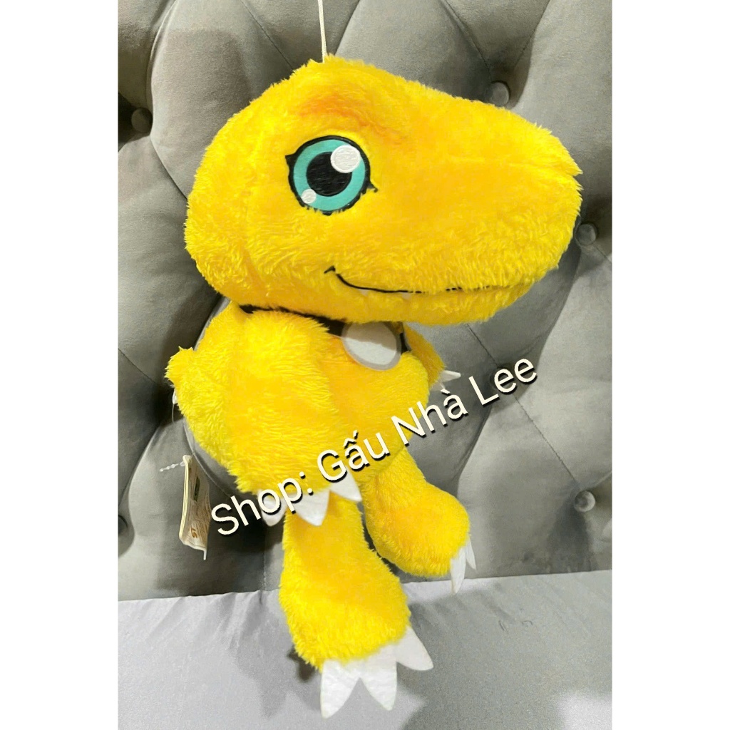 [ Nhật Bản ] [MS2052] Bé gấu bông Pokemon - Agumon - Digimon Adventure, size 30cm, lông mềm mịn, hàn