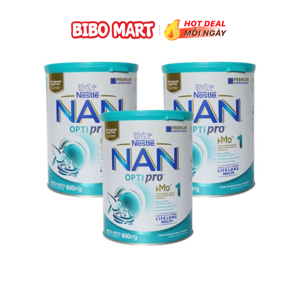 Sữa Nan Nga Phát Triển Trí Não Hỗ Trợ Hệ Tiếu Hóa Cho Bé Số 1 Từ 0 6 Tháng 800g - Bibo Mart