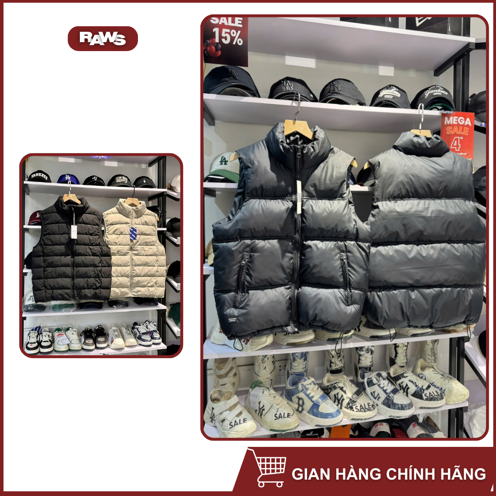 [SALE] Tổng hợp áo phao gile giá tốt - RAWS
