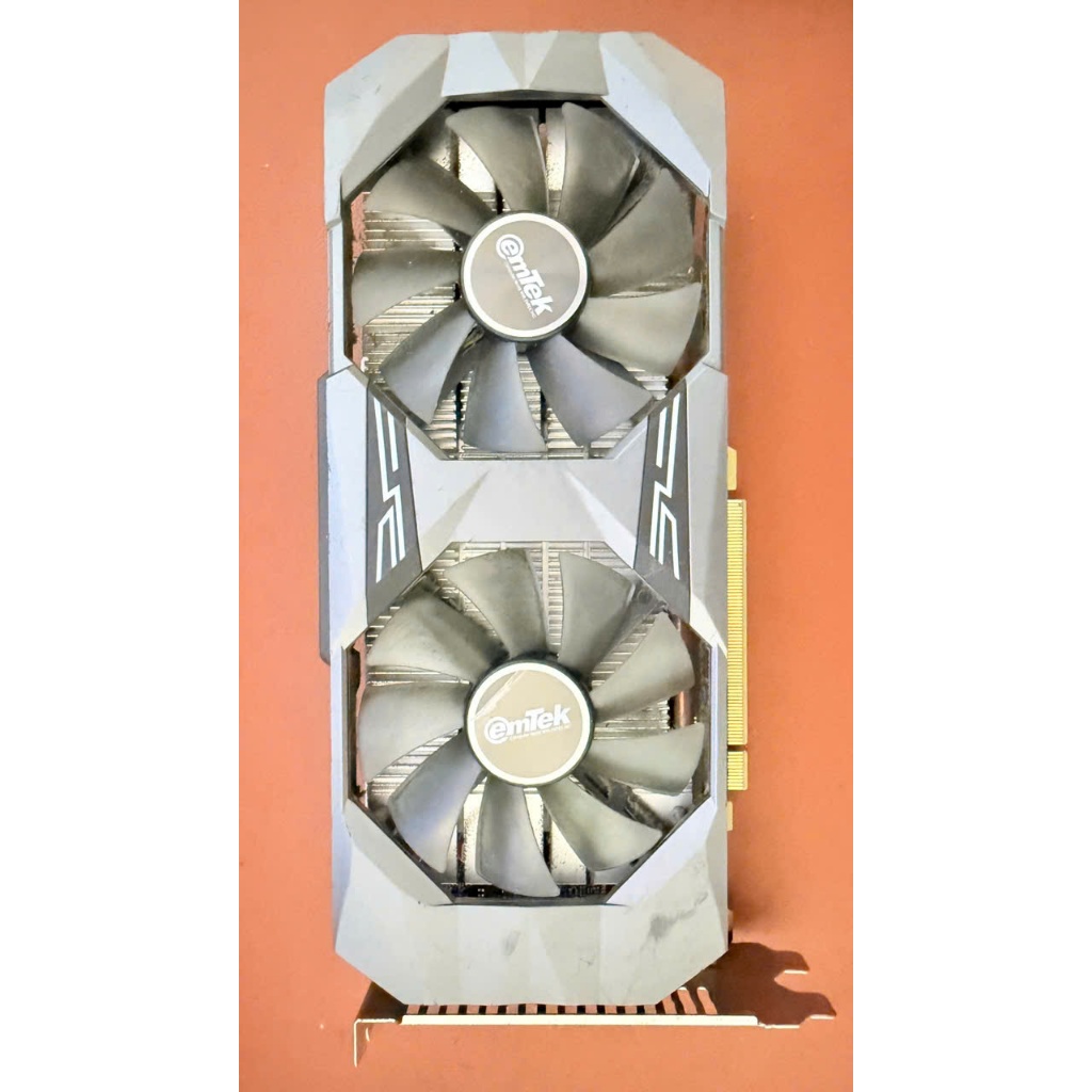 Card màn hình GPU Emtek GeForce GTX 1660 6G GDDR5 hàng tháo máy bảo hành 1 tháng