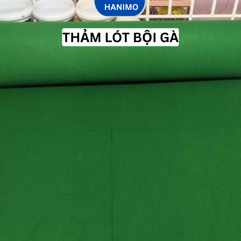 Thảm nỉ lót bội gà kích thước 1m vuông khô thoáng giúp giữ vệ sinh hạn chế ẩm mốc sử dụng lâu dài - 