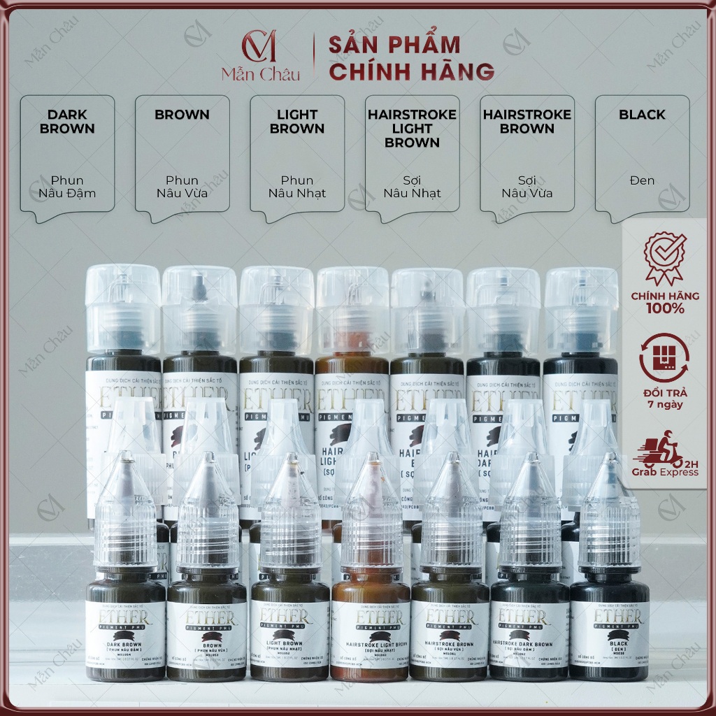 Mực Ether Việt Nam Cải Thiện Sắc Tố Da