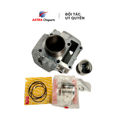 Bộ hơi (xy lanh) kèm piston + sec măng Aspira cho xe Yamaha Jupiter mã YH-E13P0-JPZ-1100