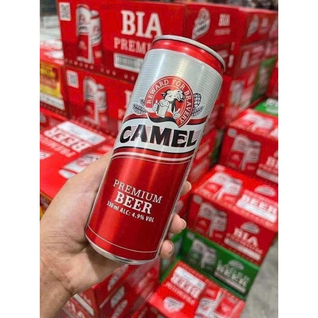bia camel đỏ 24lon