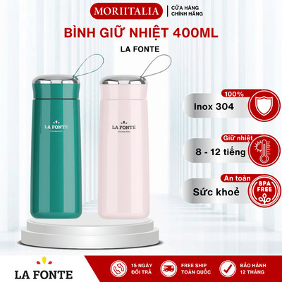 Bình giữ nhiệt Mini La Fonte, Dung tích 400ml, Thép không gỉ SUS304 - 006637