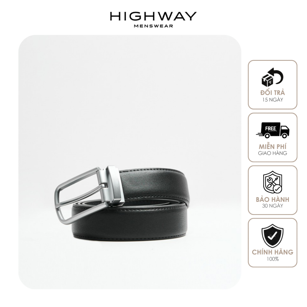 Thắt lưng nam da bò thật Highway (Menswear) Igor