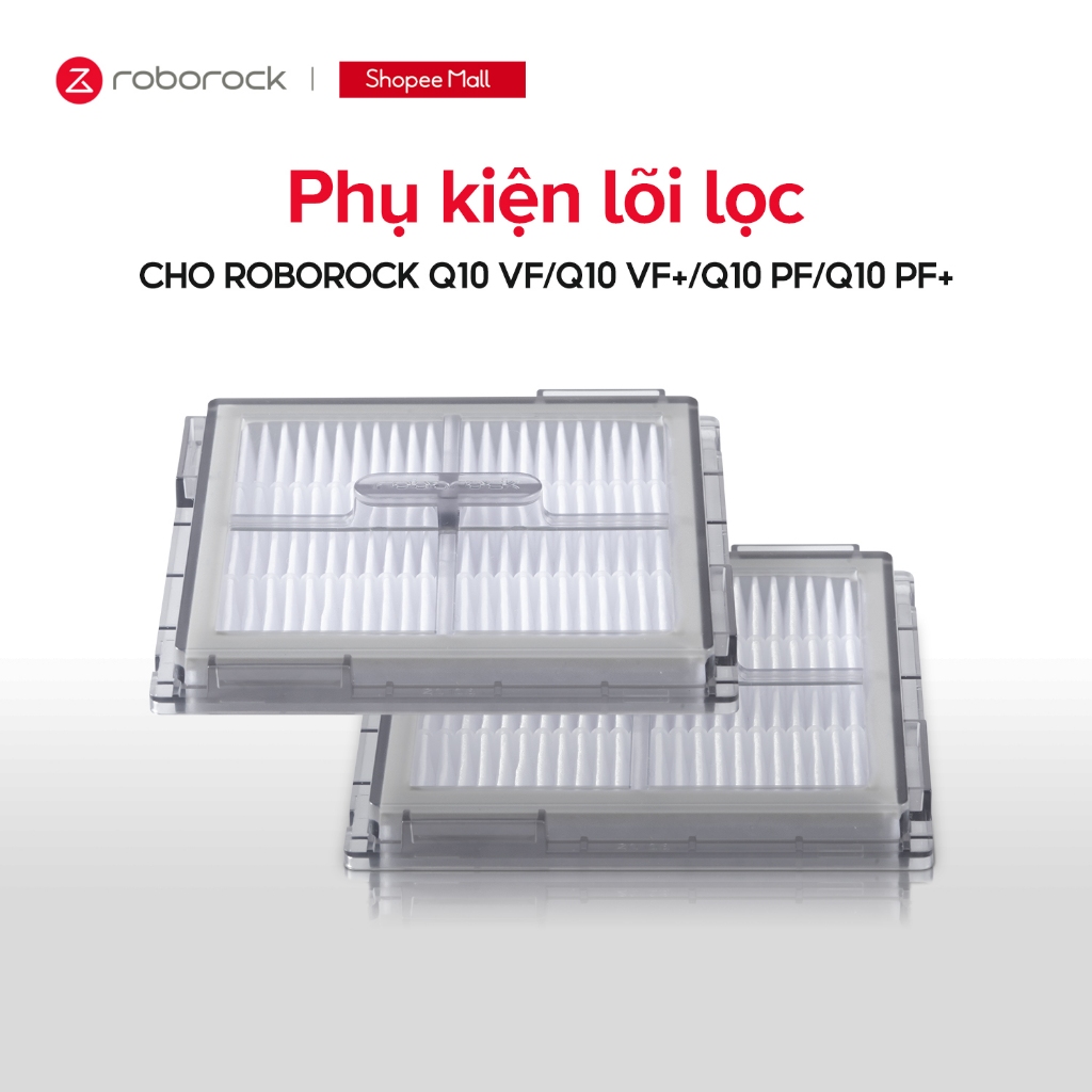 Phụ kiện lõi lọc thay thế cho Robot hút bụi Roborock Q10 VF/Q10 VF+/Q10 PF/Q10 PF+ (2 cái)