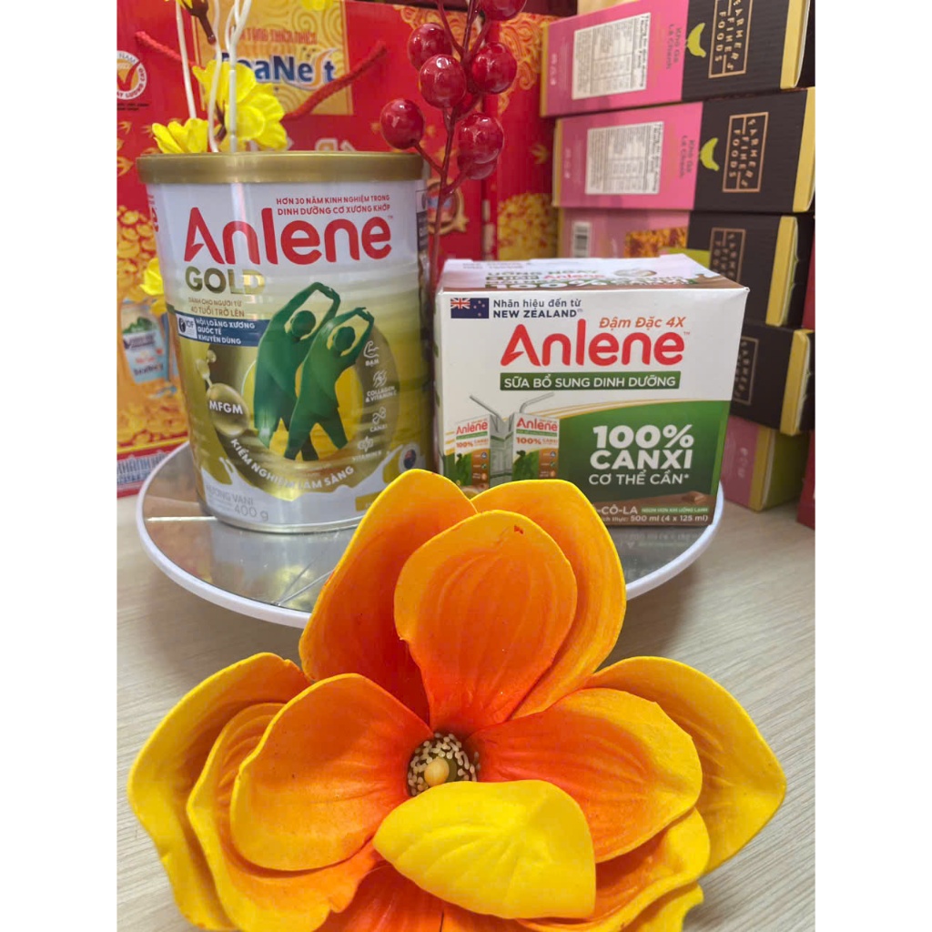 [TẶNG LỐC ANLENE SOCO] Khi mua 1 Lon Anlene Gold 400gr hương vani