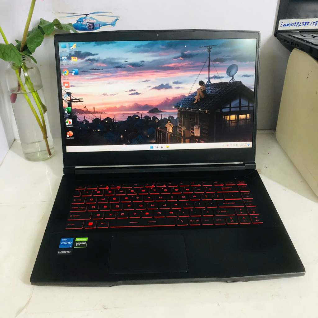 Máy Laptop MSI Gaming GF63 Thin 11SC-664VN Core i5 11400H, 8GB RAM, 512GB SSD, VGA GeForce GTX 1650,