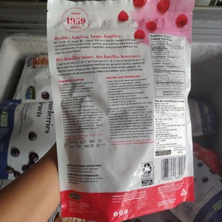 MÂM XÔI ĐỎ ĐÔNG LẠNH 1KG – FROZEN RASPBERRY CAO CẤP